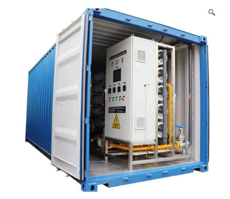 Containerized Seawater Desalination Container Moveable RO Sea Water Desalination RO Unit