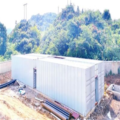 Equipo de tratamiento de aguas residuales municipales de larga duración Tratamiento integrado del agua de la ciudad