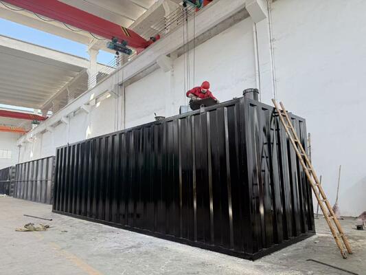 Sistema de Planta de Tratamiento de Aguas Residuales Domésticas con MBR