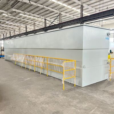 Diseño de contenedores Planta de tratamiento de aguas residuales Maquinaria de tratamiento de agua