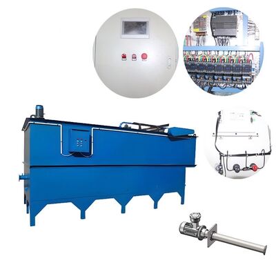 Instalación de tratamiento de aguas residuales Floración de aire disuelto Floración de aire disuelto para la limpieza de aguas residuales