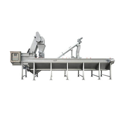 Máquina Integrada de Tratamiento de Aguas Residuales con Separación de Arena y Agua Autolimpiable, Sistema de Filtración de Alta Eficiencia