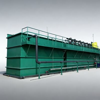 Sistema integrado de tratamiento de aguas residuales con proceso de múltiples etapas para aplicaciones industriales y municipales y diseño personalizado