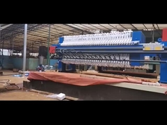 Nueva prensa de filtro automática para deshidratación de lodos para el sistema de procesamiento de lodo de construcción