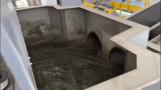 Máquina de desecación del barro de la prensa de tornillo